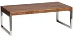 KADIMA DESIGN Couchtisch GUNA Massiv-Holz Sheesham 120cm breit Wohnzimmer-Tisch