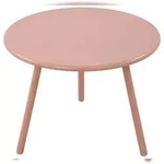 CLP Outdoor Couchtisch Minot Kunststoff HBT: 45x60x60 cm pink