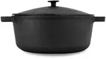 BRIZOLL 6L &Oslash;28cm Gusseisen Topf mit Deckel aus Gusseisen Gusseisentopf...
