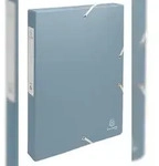 Exacompta 59339E 8x Archivbox A4, R&uuml;ckenbreite 40mm, Recyclingkarton 600g/m2,