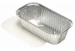 Papstar 10 X 10 Schalen, Alu + Einlegedeckel, PP-beschichtet eckig 1,5 l 7 cm x...