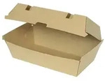 greenbox - Take-away-Klappdeckel-Boxen 21,4 x 11,4 x 8,5 cm, Kraftkarton,...