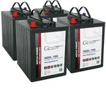 Ersatzakku 24V 180Ah Gel Batterien f&uuml;r K&auml;rcher Reinigungsmaschinen QB