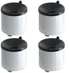 PROREGAL SparSet 4x Runder feuerl&ouml;schender Wandaschenbecher | 2 Liter | Hx&Oslash;...
