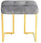 Kayoom Hocker Zinnia 100 Grau