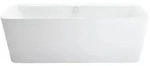 Schr&ouml;der Badewanne Tiber Fine F 180x80x46/60 cm wei&szlig;