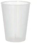 Starpak 375 Mehrweg-Trinkbecher PP 0,2 l &Oslash; 7,5 cm &middot; 9,6 cm transluzent extra...