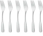 GR&Auml;WE Kuchengabeln 6 St&uuml;ck, Edelstahl 18/10, Serie Spaten