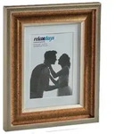 Relaxdays Bilderrahmen 2er Set, 13x18 cm, Hoch- & Querformat, Fotorahmen zum