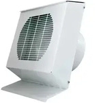 Pluggit Wandhaube DN150 Stahlblech, wei&szlig; - WH150-1 - LB29848