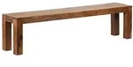 KADIMA DESIGN Esszimmer Sitzbank MUMBAI Massiv-Holz Sheesham 180 x 45 x 35 cm