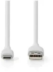 Nedis USB-Kabel - USB 2.0 - USB-A Stecker - USB-C Stecker - 15 W - 480 Mbps -