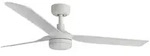 Faro DC Deckenventilator Punt Wei&szlig; mit LED 130