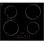 Levivo Einbau Induktionskochfeld 60 cm mit 4 Platten, 9 Stufen & Booster,