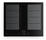Klarstein ChefFusion Induktionskochfeld mit Dunstabzug | 4 Kochzonen | 7200 W |...