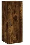 vidaXL Wandschrank R&auml;uchereiche 34,5x34x90 cm Holzwerkstoff