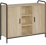 vidaXL Sideboard Sonoma-Eiche 97 x 33 x 81 cm Holzwerkstoff 8013849