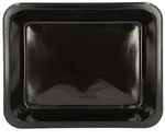 Starpak 500 Mikrowellenschalen PP ungeteilt 1330 ml schwarz Men&uuml;schalen