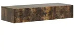 vidaXL Wandmontierter Beistelltisch 87,5 x 34,5 x 17 cm Holzwerkstoff 898500