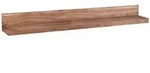 KADIMA DESIGN Wandregal MUMBAI Massiv-Holz Akazie Holzregal 160 cm Landhaus-Stil
