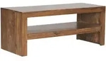 KADIMA DESIGN Couchtisch Massiv-Holz Durban Sheesham 110 cm breit...
