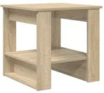 vidaXL Couchtisch Sonoma-Eiche 51 x 50 x 50 cm Holzwerkstoff