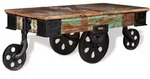 vidaXL Couchtisch Altholz 90x45x35 cm