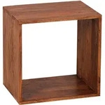 KADIMA DESIGN Standregal Massivholz MUMBAI Sheesham 43,5 cm Cube Regal Design