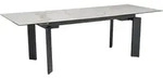 KADIMA DESIGN Esszimmertisch 180x95x77 cm Keramik Glas Esstisch Wei&szlig;...