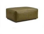 KAWOLA Polsterhocker CELESTE Hockerbank Leder camel