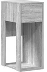 vidaXL Sonoma grauer Computer-Tower-Tr&auml;ger und Schublade 30 x 44 x 74 cm, Modell