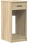 vidaXL Computer-Tower-Tr&auml;ger und Schublade aus Sonoma-Eiche, 35 x 45 x 77 cm, Modell