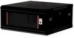 ROLINE 19-Zoll Wandgeh&auml;use Basic Plus 4HE, 600x600 BxT schwarz