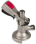 Micro Matic - KEG Zapfkopf zur Reihenschaltung - Typ A Anschluss Flach A-System