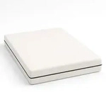 THE WHITE STONE Einzelmatratze 90x190 Schaum H14cm Orthop&auml;disch Bezug