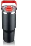 ROTPUNKT Edelstahlbecher JugStar Pressio black 0,9 l schwarz