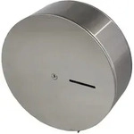 Toilettenpapierspender racon&reg; X GR, f&uuml;r Jumborollen, Edelstahl, silber #120754