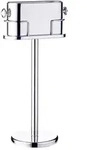 EDZARD Weink&uuml;hler Leo (H&ouml;he 79 cm) auf St&auml;nder, Edelstahl hochglanzpoliert