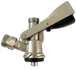 Zapfkopf - Keg Verschluss Korb- Fitting, oberer Ausgang (Kelleranstich)