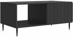 vidaXL Couchtisch Schwarz 90 x 50 x 40 cm Holzwerkstoff
