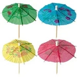 Papstar 20 X 6 Deko-Picker 10 cm "Eisschirmchen Asia"