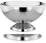 Champagner-/Flaschenk&uuml;hler Hammerschlag-Optik (H) 24,5 x (&Oslash;) 43 cm