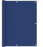 vidaXL Balkon-Sichtschutz Blau 120x300 cm Oxford-Gewebe