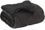 vidaXL Winterbettdecke Gepolstert Anthrazit 135 x 200 cm