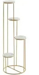 KADIMA DESIGN Blumenst&auml;nder Echter Marmor Wei&szlig; 36,5x107,5x36,5 cm...