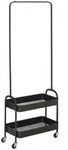 HOMCOM - Kleiderst&auml;nder - 56,5L x 31,5B x 152,5H cm - schwarz