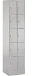 C+P F&auml;cherschrank 8070020S10000 auf Sockel 10F&auml;cher lgr/lgr