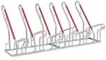 TRUTZHOLM Fahrradst&auml;nder h&ouml;henversetzt 2x3 f&uuml;r 6 Fahrr&auml;der 210x40x85 cm