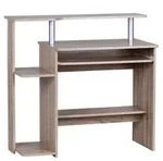 KADIMA DESIGN Computertisch WL1.171 Sonoma 94x90,5x48,5 cm Laptop Tisch Modern...