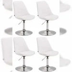 CLP 4er Set Esszimmerst&uuml;hle Maverick Kunstleder Kunstleder HBT: 76x48x57 cm...